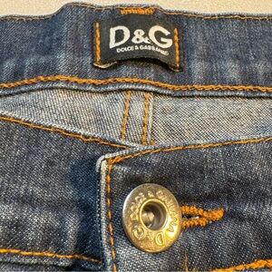 D&G Women’s Dark Blue Denim Jeans. Great Condition. See Photos For Measurements